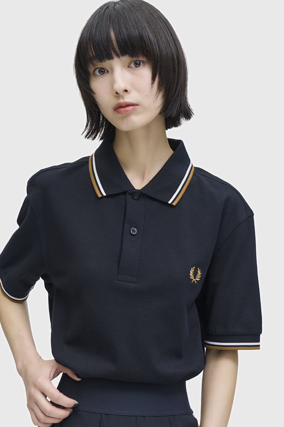 FRED PERRY 「The Fred Perry Shirt M3600／フレッドペリー ポロシャツ M3600」|ポロシャツ|BLACK