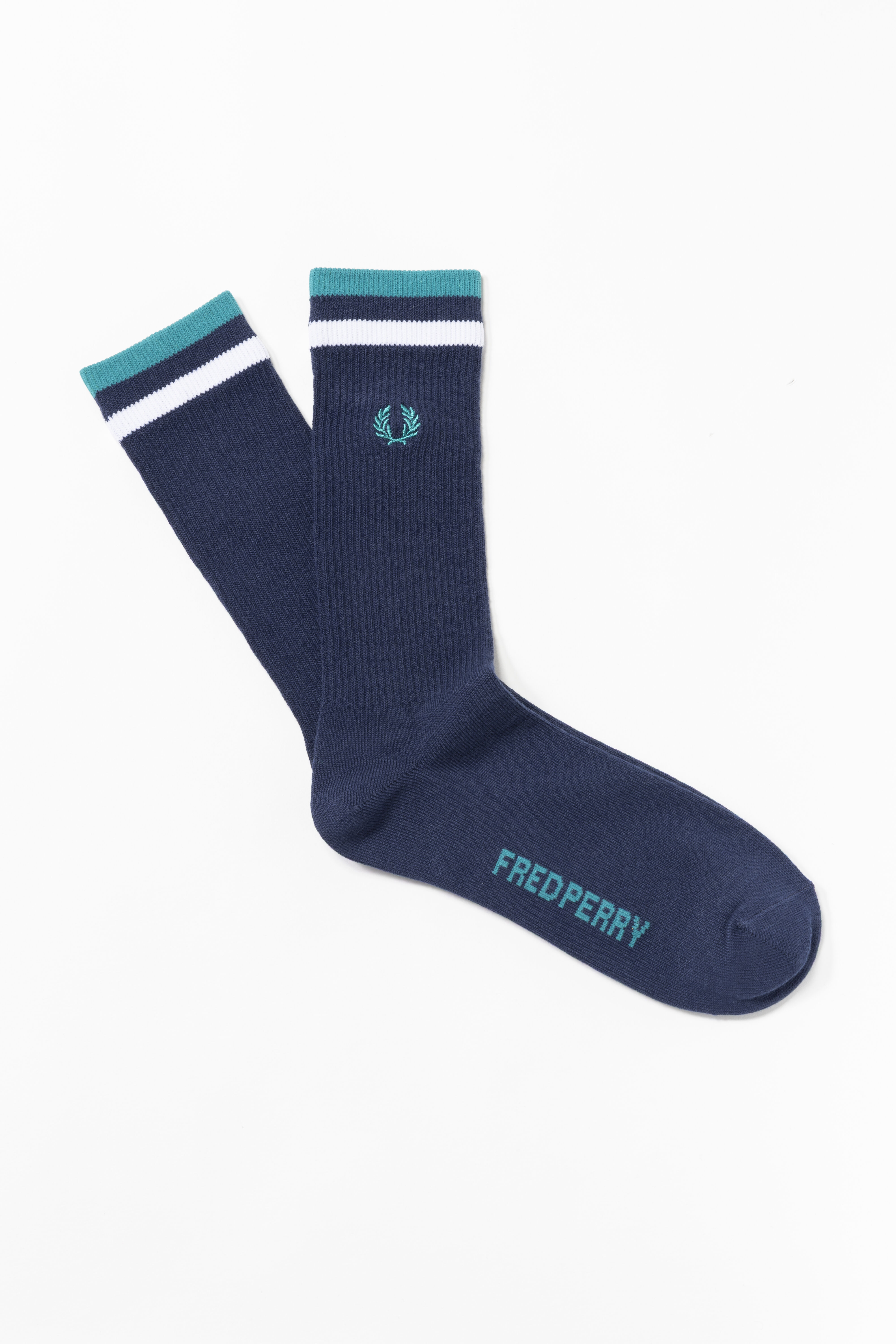 FRED PERRY 「Tipped Sports Socks／ティップラインスポーツソックス」|ソックス|TENNIS BLUE