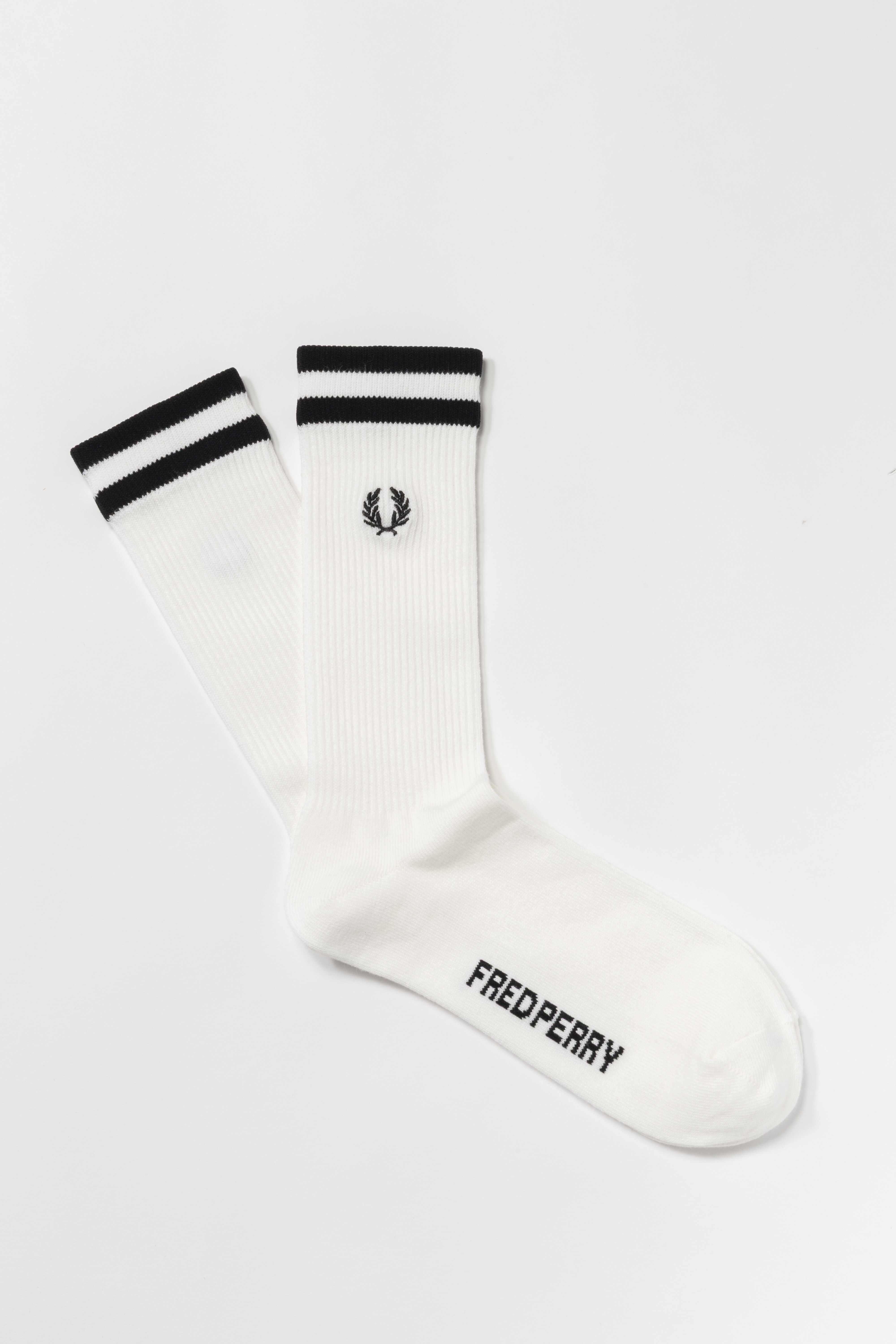 FRED PERRY 「Tipped Sports Socks／ティップラインスポーツソックス」|ソックス|SNOW WHITE