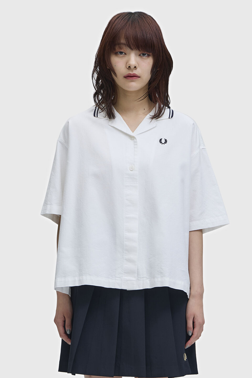 FRED PERRY 「Tipped Placket Detail Shirt／ティップラインプラケットシャツ」|シャツ・ブラウス|