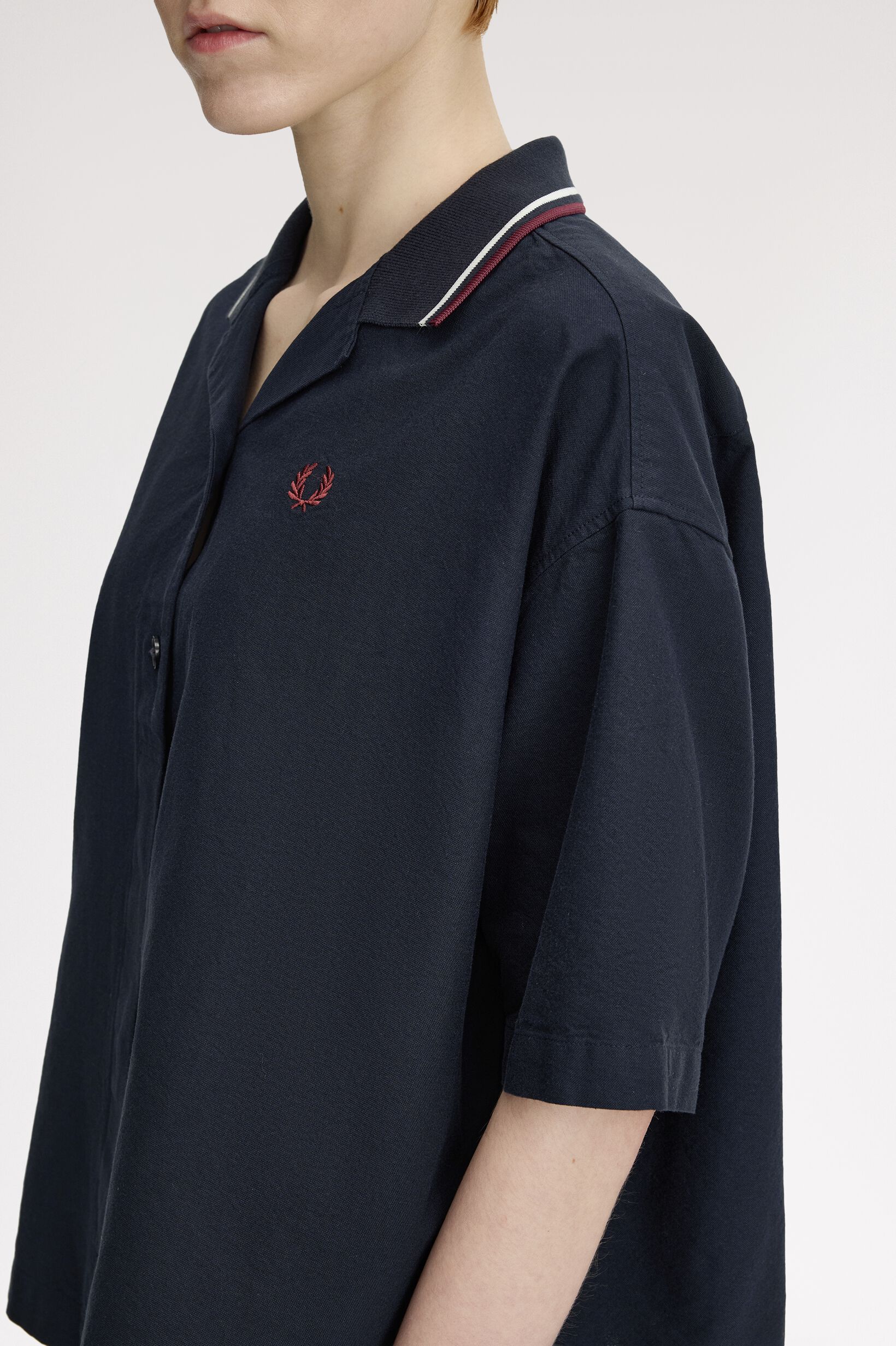 FRED PERRY 「Tipped Placket Detail Shirt／ティップラインプラケットシャツ」|シャツ・ブラウス|