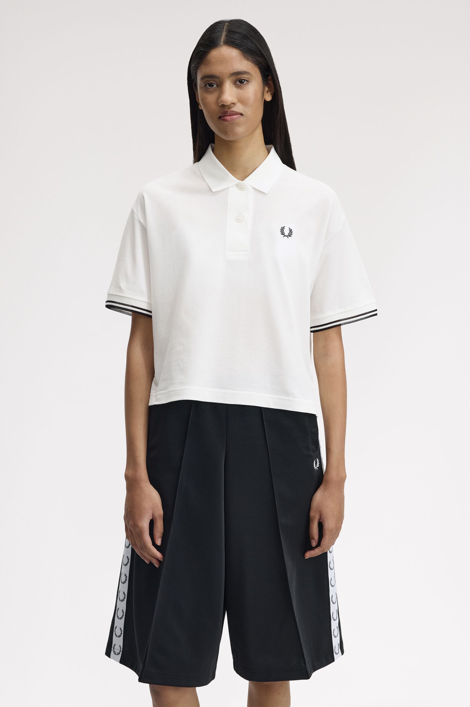 FRED PERRY 「Sheer Tipped Polo Shirt／シアーティップラインポロシャツ」|ポロシャツ|