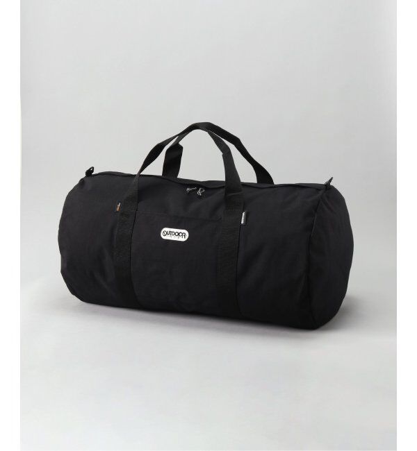 OUTDOOR PRODUCTS Usual Things「233  ROLL BOSTON GIANT SOLID」|ボストンバッグ|ブラック