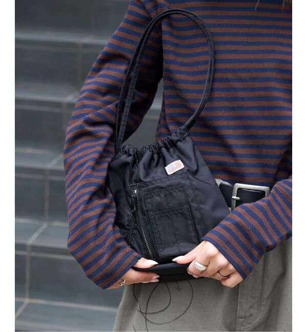OUTDOOR PRODUCTS Usual Things「追加2 MA-1 DrawstringBAG」|ショルダー・メッセンジャー|