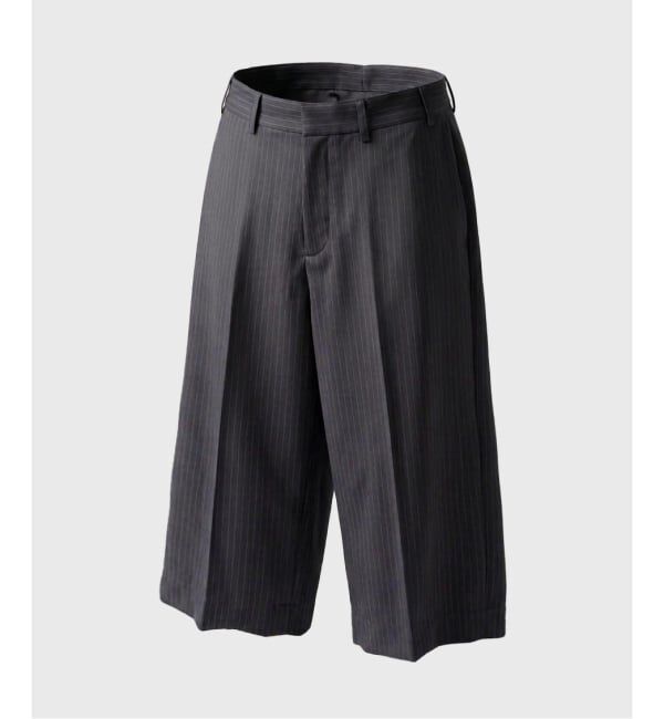 JOINT WORKS「NOCTO ARCHIVE/ノクト アーカイブ 3/4 Stripe Slacks Shorts　」|その他|グレーA