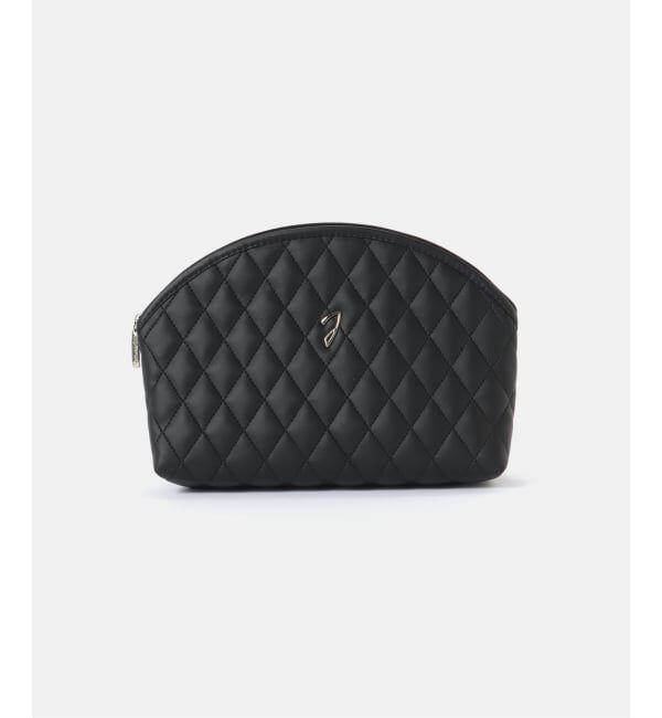 VERMEIL par iena「Janeke（ヤネケ）EMPTY BAG 23.5x16x7.5cm A6112VTNER/CUO」|ポーチ|ブラック