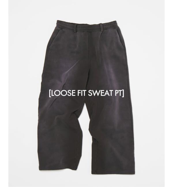 JOURNAL STANDARD「ルーズ フィット フェード スウェット パンツ」|その他|ブラック A