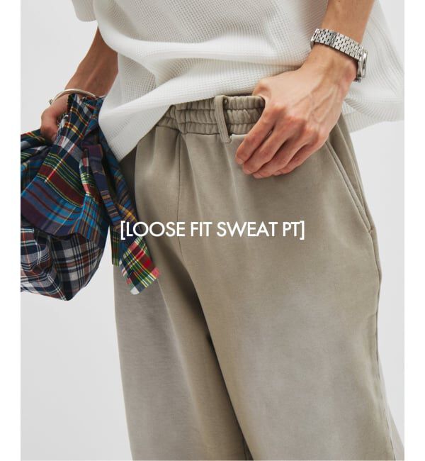JOURNAL STANDARD「ルーズ フィット フェード スウェット パンツ」|その他|ベージュ