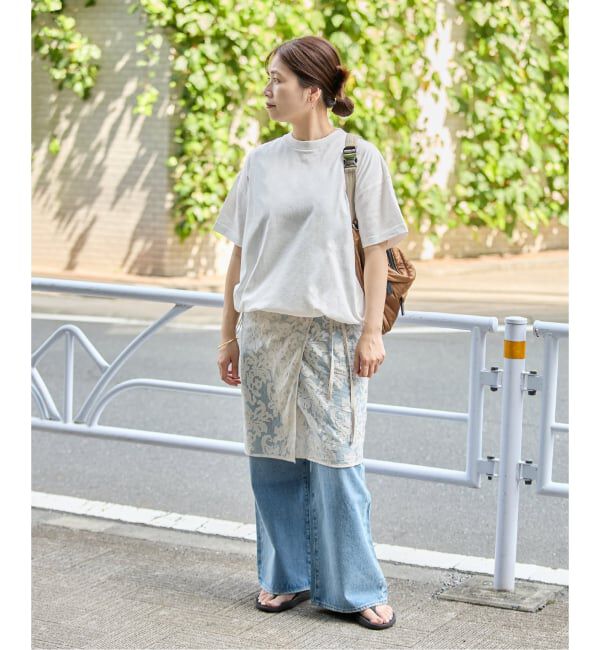 JOURNAL STANDARD「《WEB限定追加予約3》シャーリングＴシャツ」|Tシャツ・カットソー|