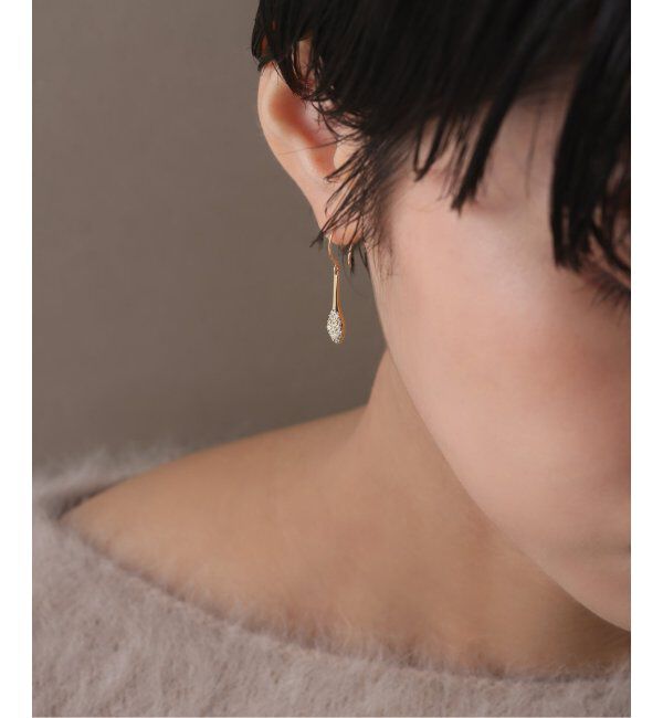 Lilas by Spick&Span「リファインドダイヤパヴェピアス K18（両耳）」|ピアス|
