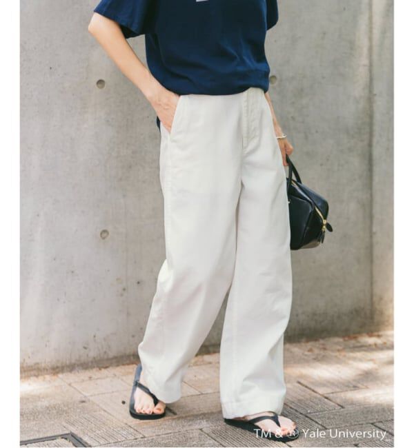 FRAMeWORK「≪一部カラーWEB限定 / 追加≫OVER SIZED CHINO パンツ 2」|チノ|