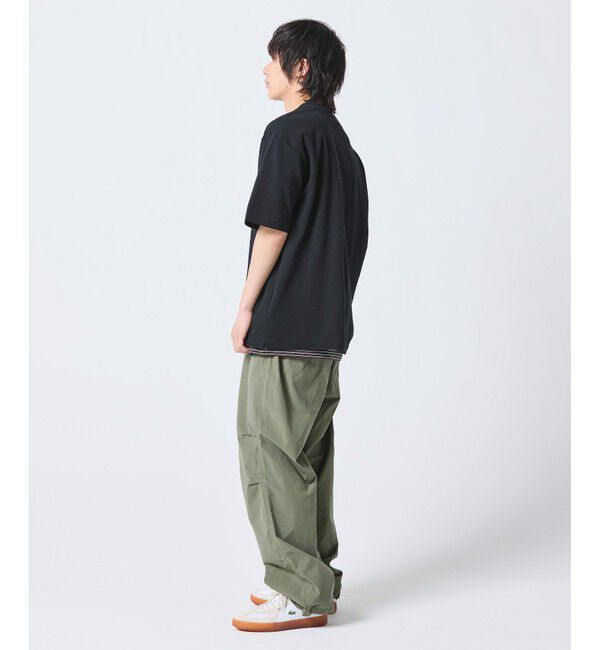 LACOSTE「【オンライン限定】鹿の子地リラックスフィットTシャツ」|Tシャツ・カットソー|