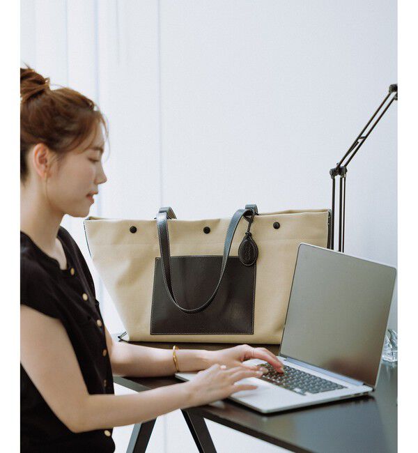 ROPE「【E'POR】【A4/PC対応・内側撥水・軽量】SAIL BAG(セイルバッグ)/26SS新型」|トートバッグ|