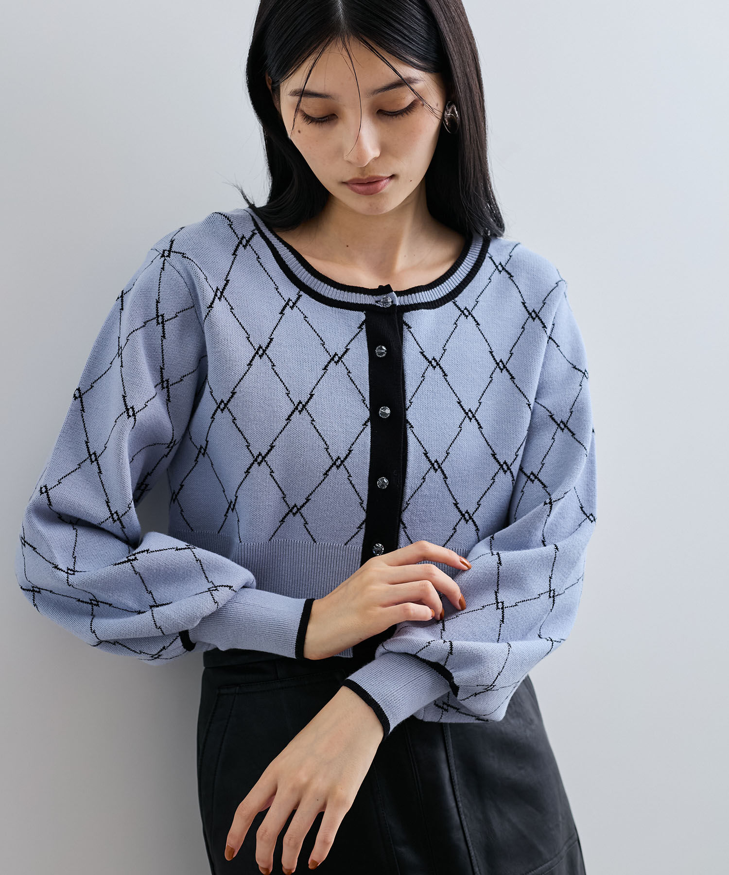 VIS「【SET】モノグラムニットアンサンブル【WEB/一部店舗限定】」|その他|