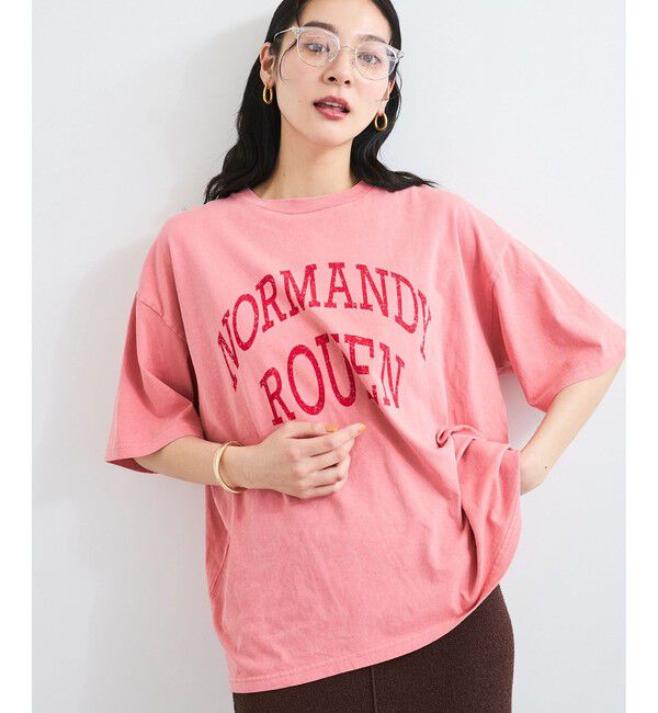 VIS「製品ピグメントプリントビッグT」|Tシャツ・カットソー|