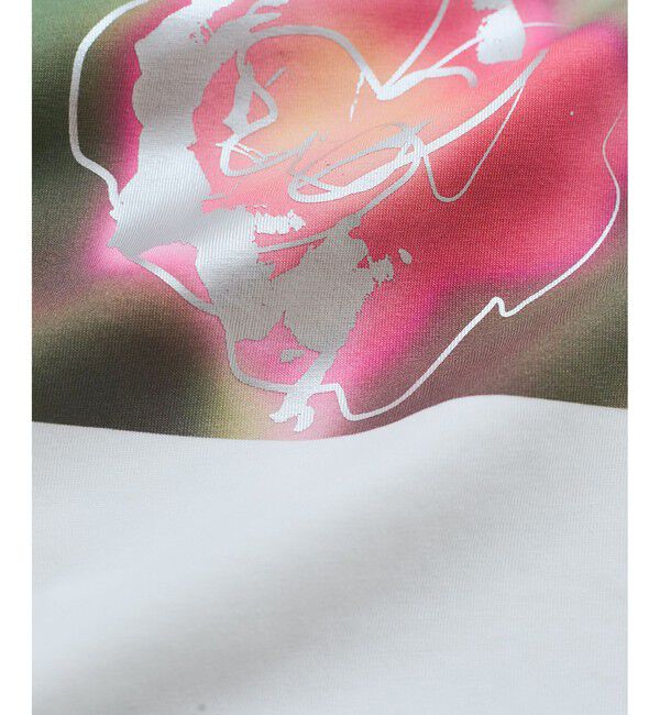 VIS「【接触冷感】箔グラフィックアートTシャツ」|Tシャツ・カットソー|