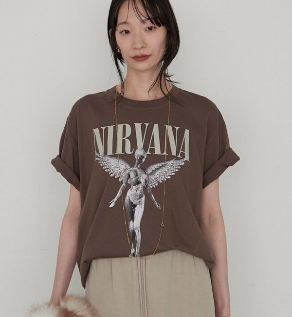  「【GOOD ROCK SPEED】NIRVANA IN UTERO T」|Tシャツ・カットソー|ブラウン