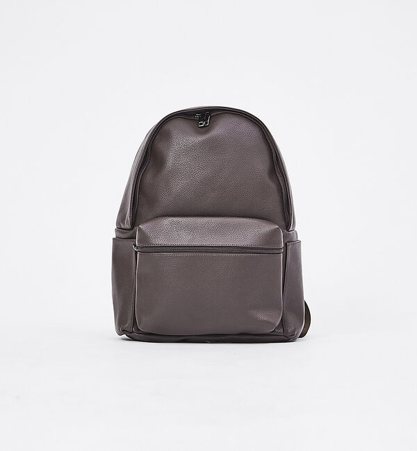 ABAHOUSE「【WEB別注】定番 / シボレザー リュック / バックパック / 15.0イン」|リュック|ブラウン