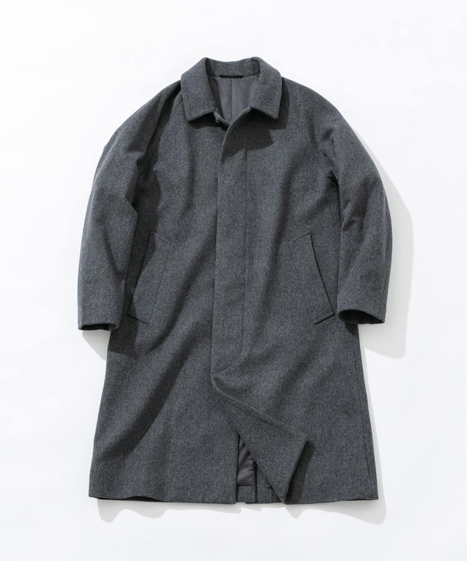 URBAN RESEARCH ROSSO「スーパー100 オーバーバルマカンコート」|ステンカラーコート|