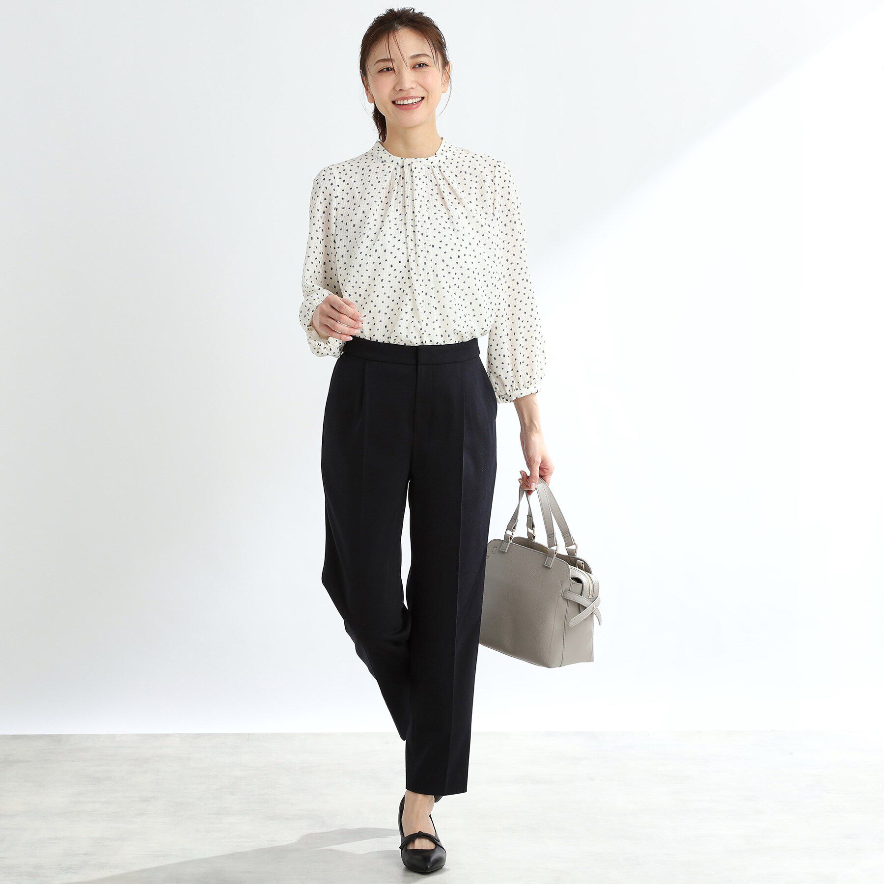 Reflect「【SS-4Lサイズ／洗える】匠センタープレスベーシックパンツ」|その他|