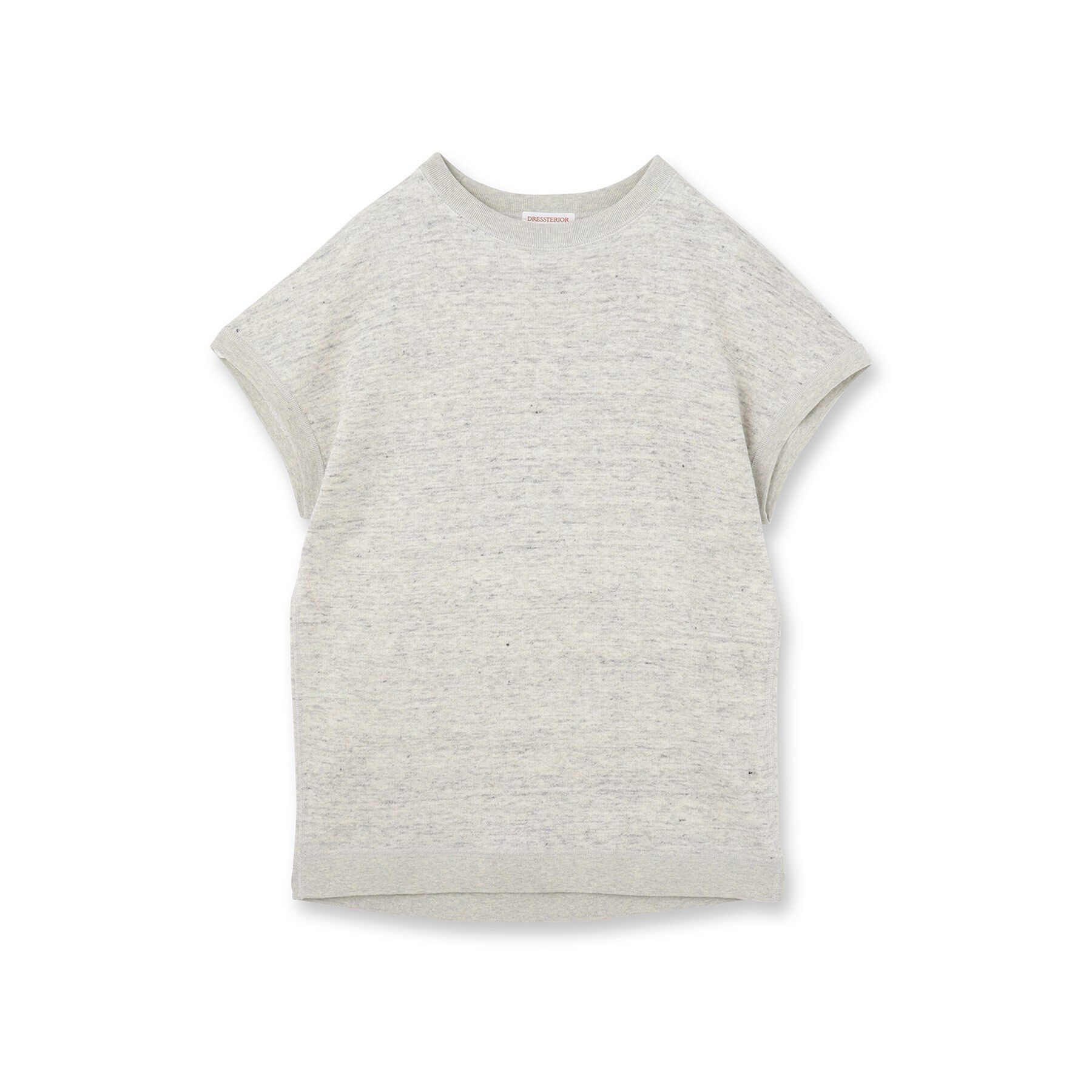 DRESSTERIOR「【ウォッシャブル／セットアップ可】リネン混裏毛フレンチプルオーバー」|Tシャツ・カットソー|