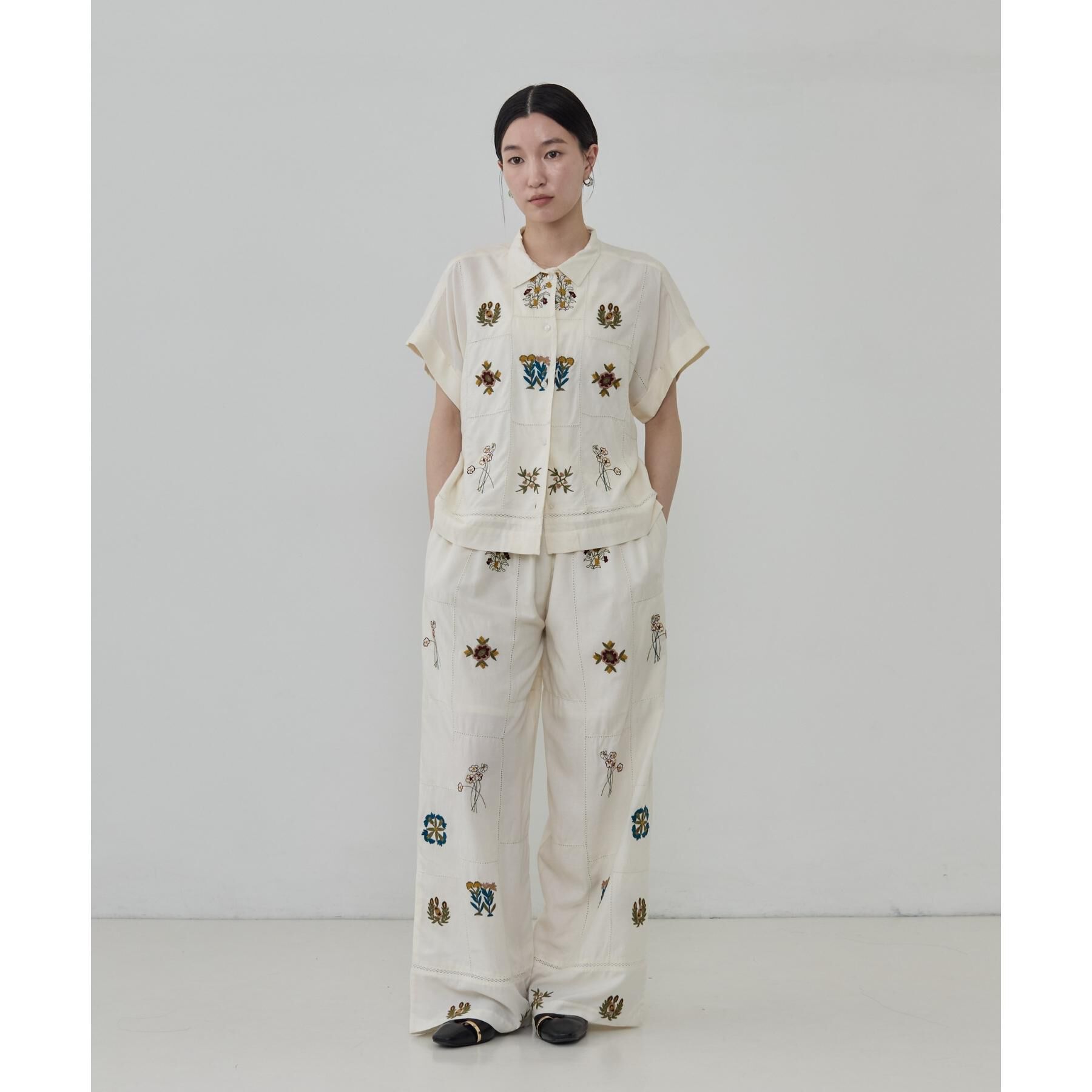 GALLEST「アート刺繍イージーパンツ【セットアップ可能】」|その他|