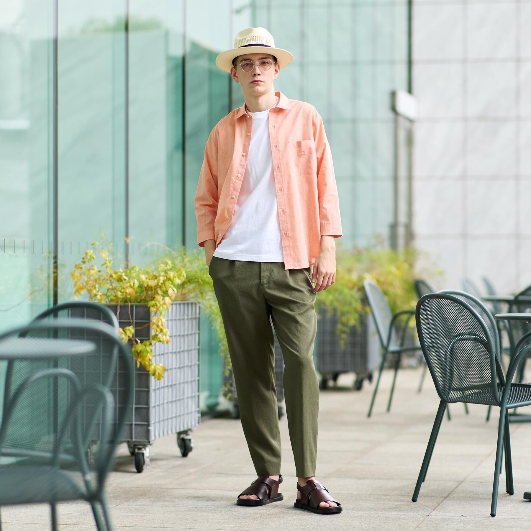 TAKEO KIKUCHI「バックストラップサンダル」|サンダル|