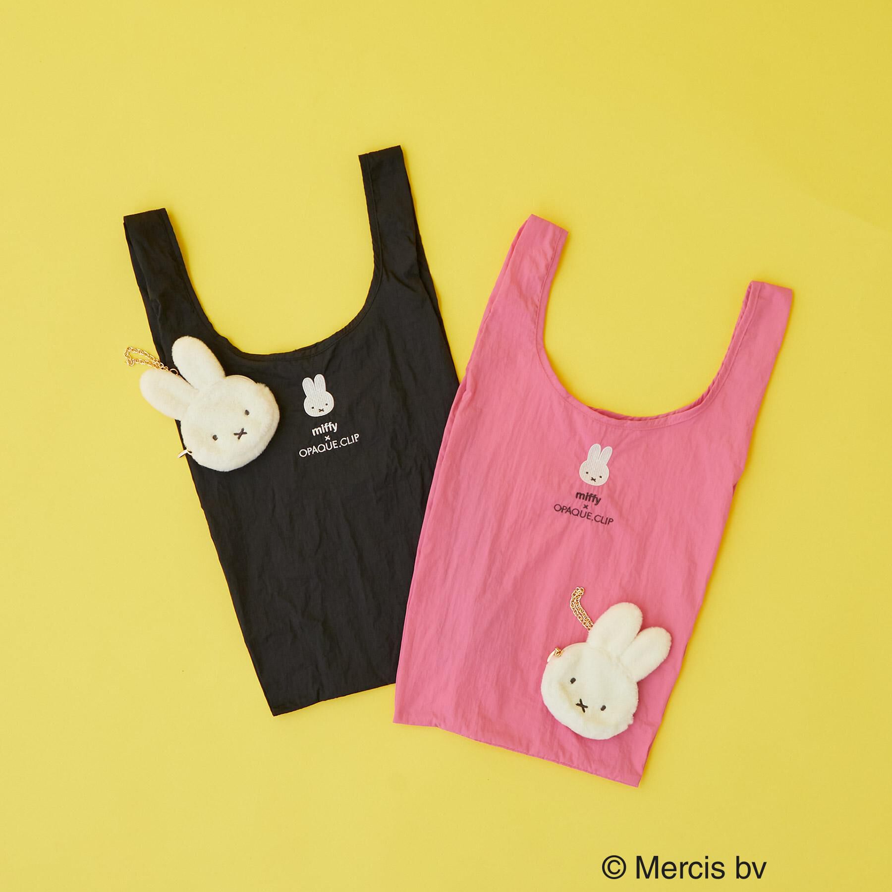 OPAQUE.CLIP「◆【miffy】エコバッグ入りフェイスチャーム」|エコバッグ|