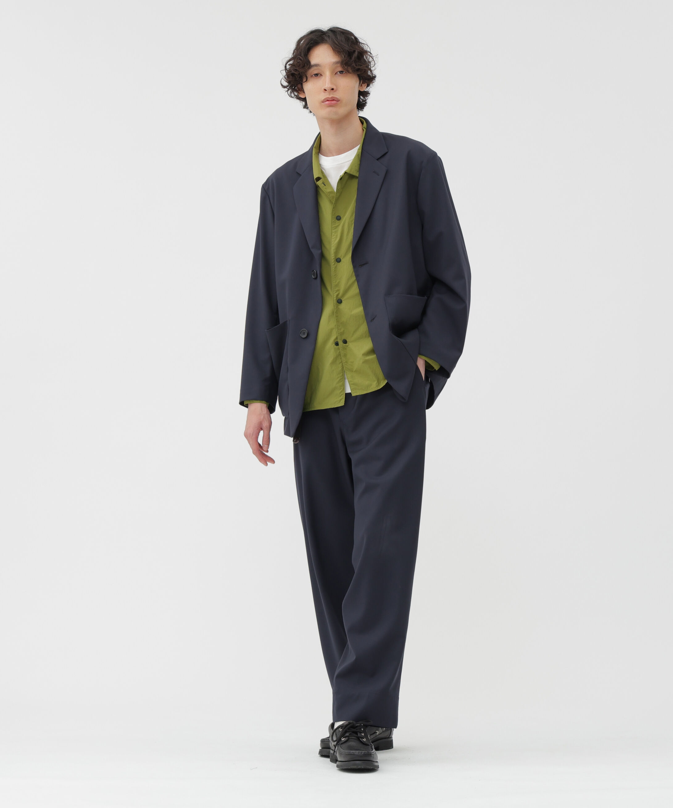 MARGARET HOWELL「RECYCLE NYLON LIGHT POPLIN SHIRT」|Tシャツ・カットソー|