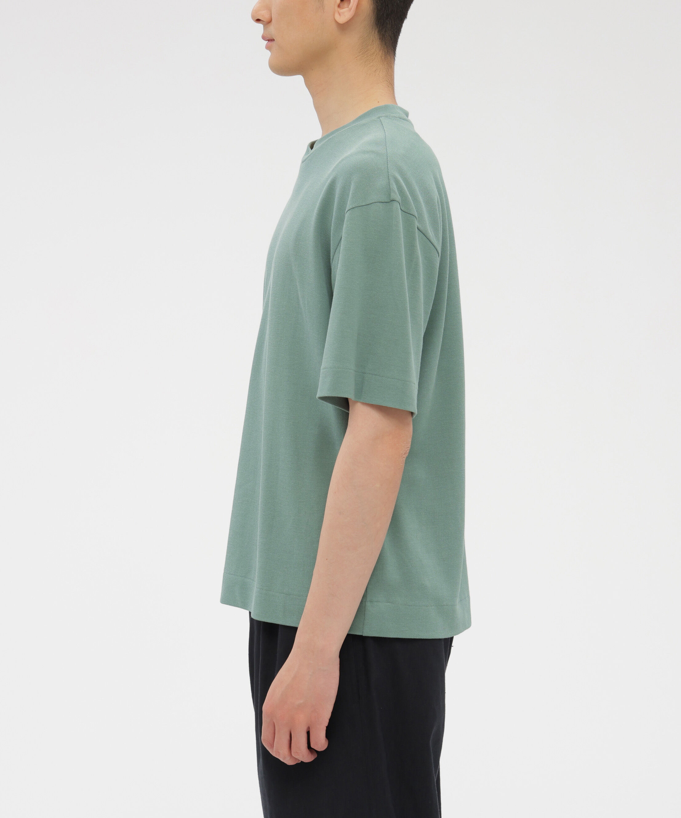 MARGARET HOWELL「COTTON LINEN PIQUE TOP」|Tシャツ・カットソー|