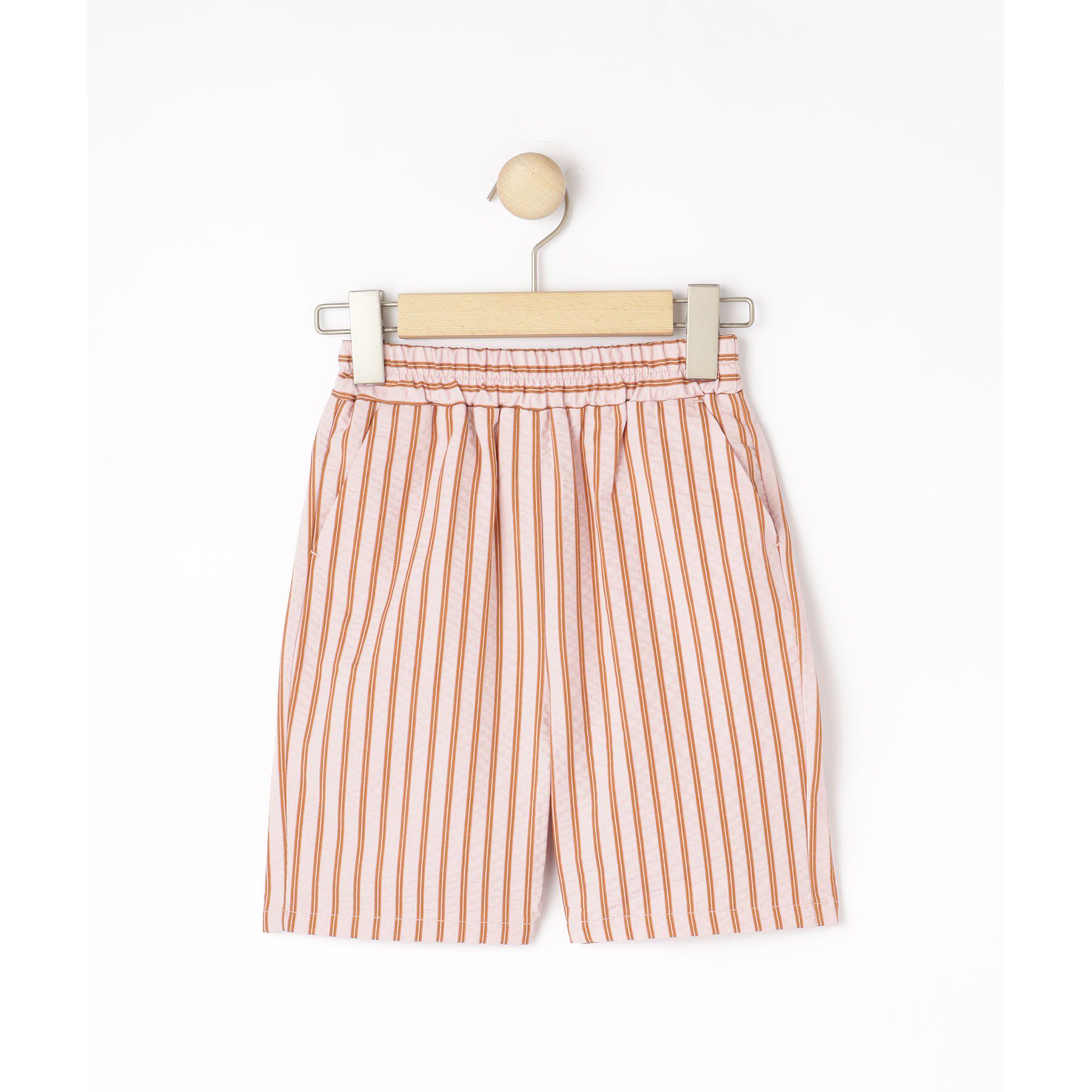 SHOO･LA･RUE「【110-140cm】サッカーストライプハーフパンツ」|その他|