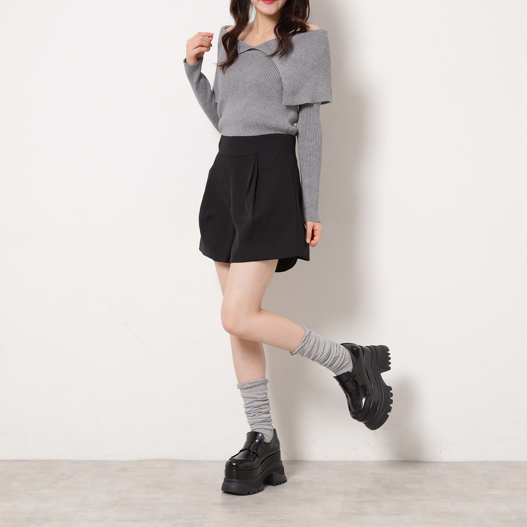 ESPERANZA「プラットフォームローファー」|パンプス|