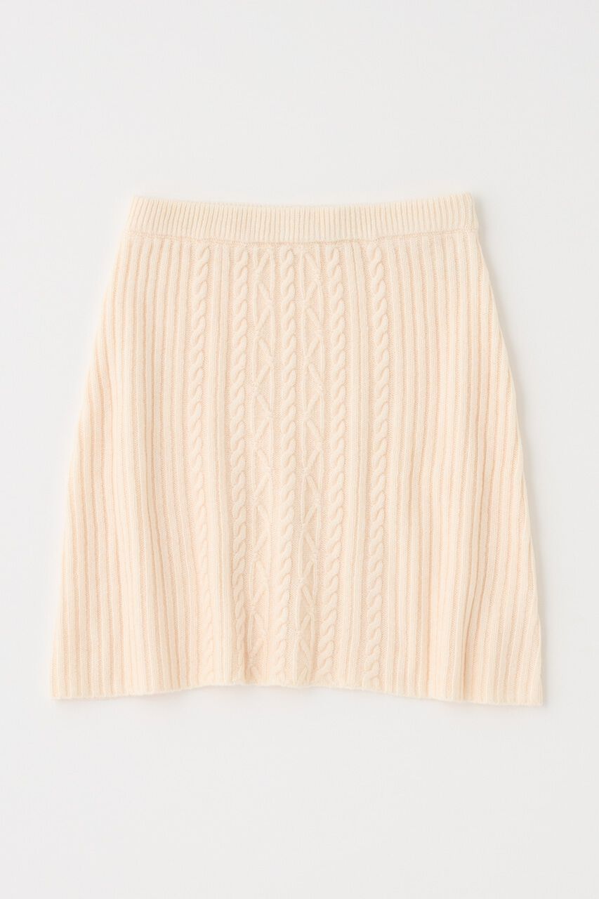 MOUSSY「RIB CABLE ミニスカート」|スカート|