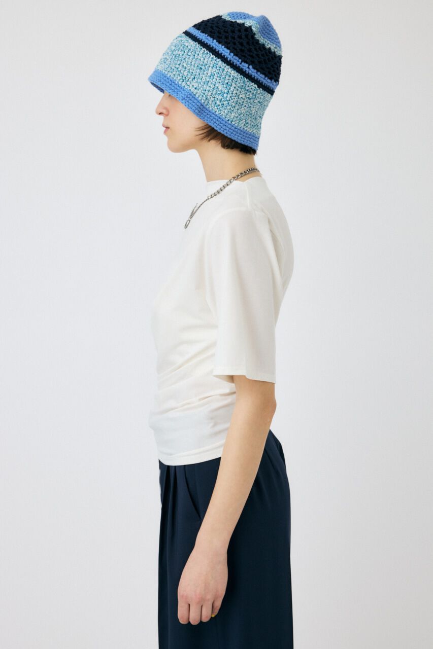 MOUSSY「ASYMMETRY ショルダーTEE」|Tシャツ・カットソー|