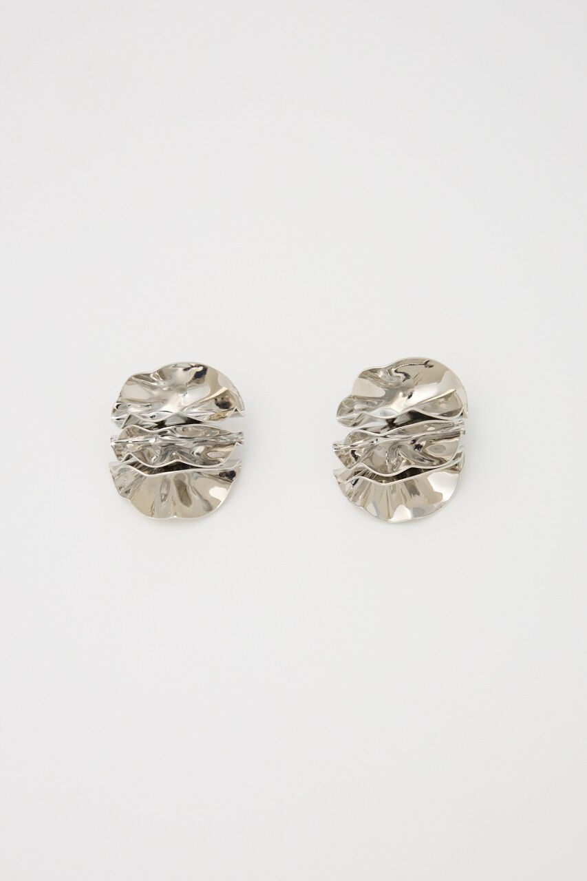 rienda「フラワーモチーフピアス」|ピアス|SLV