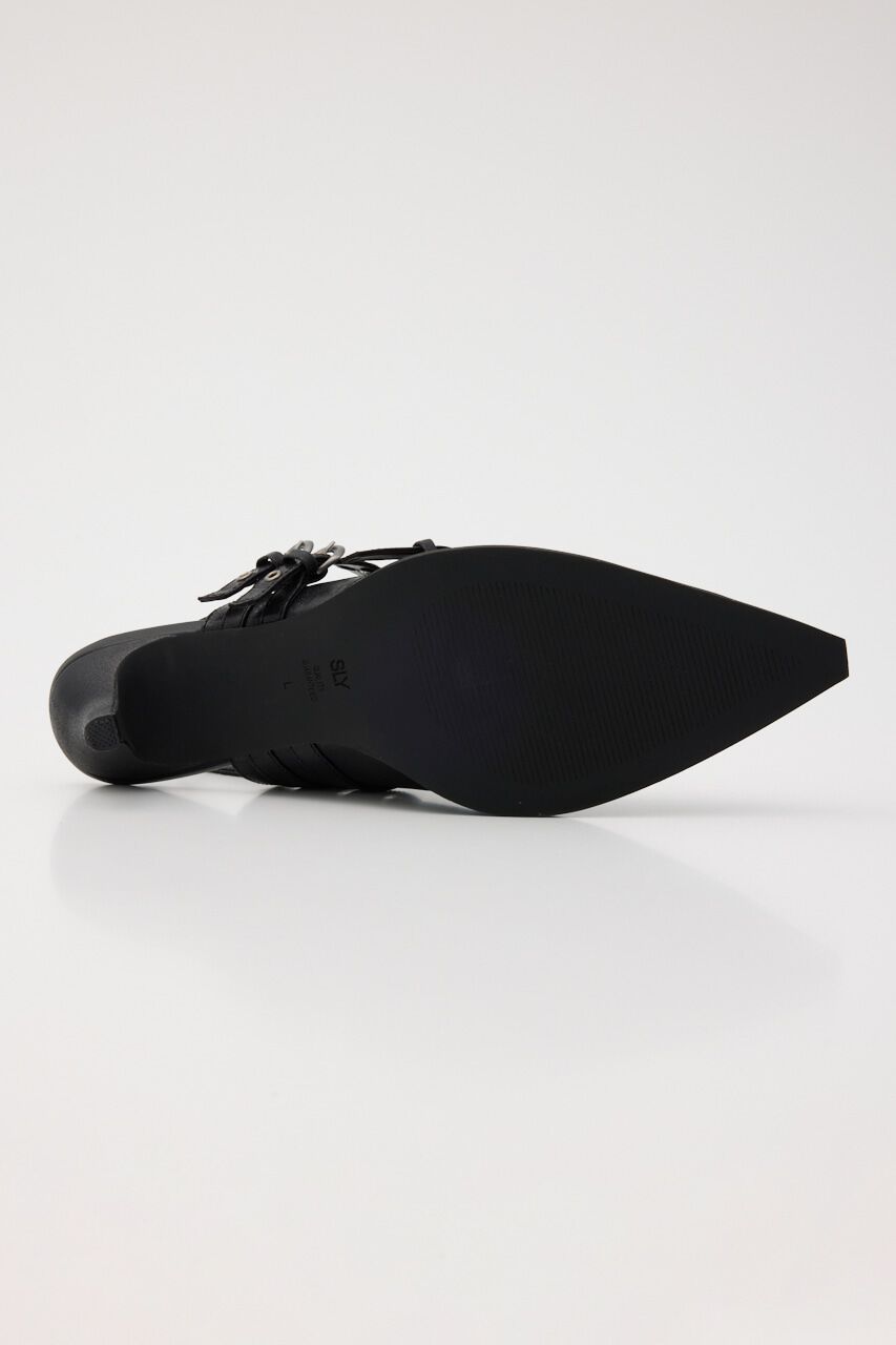 SLY「POINTED TOE BELT サンダル」|サンダル|