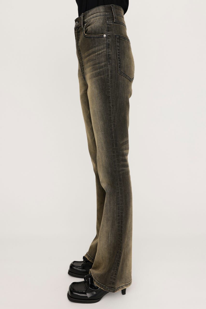 SLY「HW FLARE PT-C WITH ROICA（R）EF」|デニム|