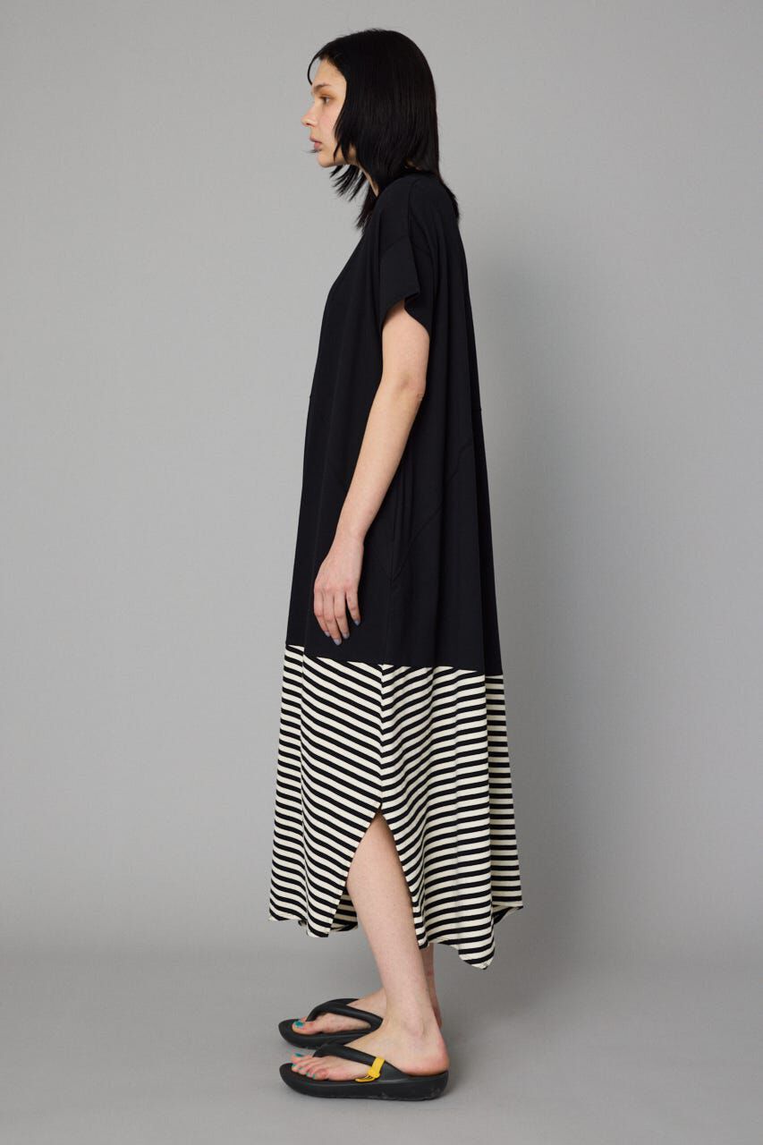 HeRIN.CYE「Border hem one piece」|ワンピース|