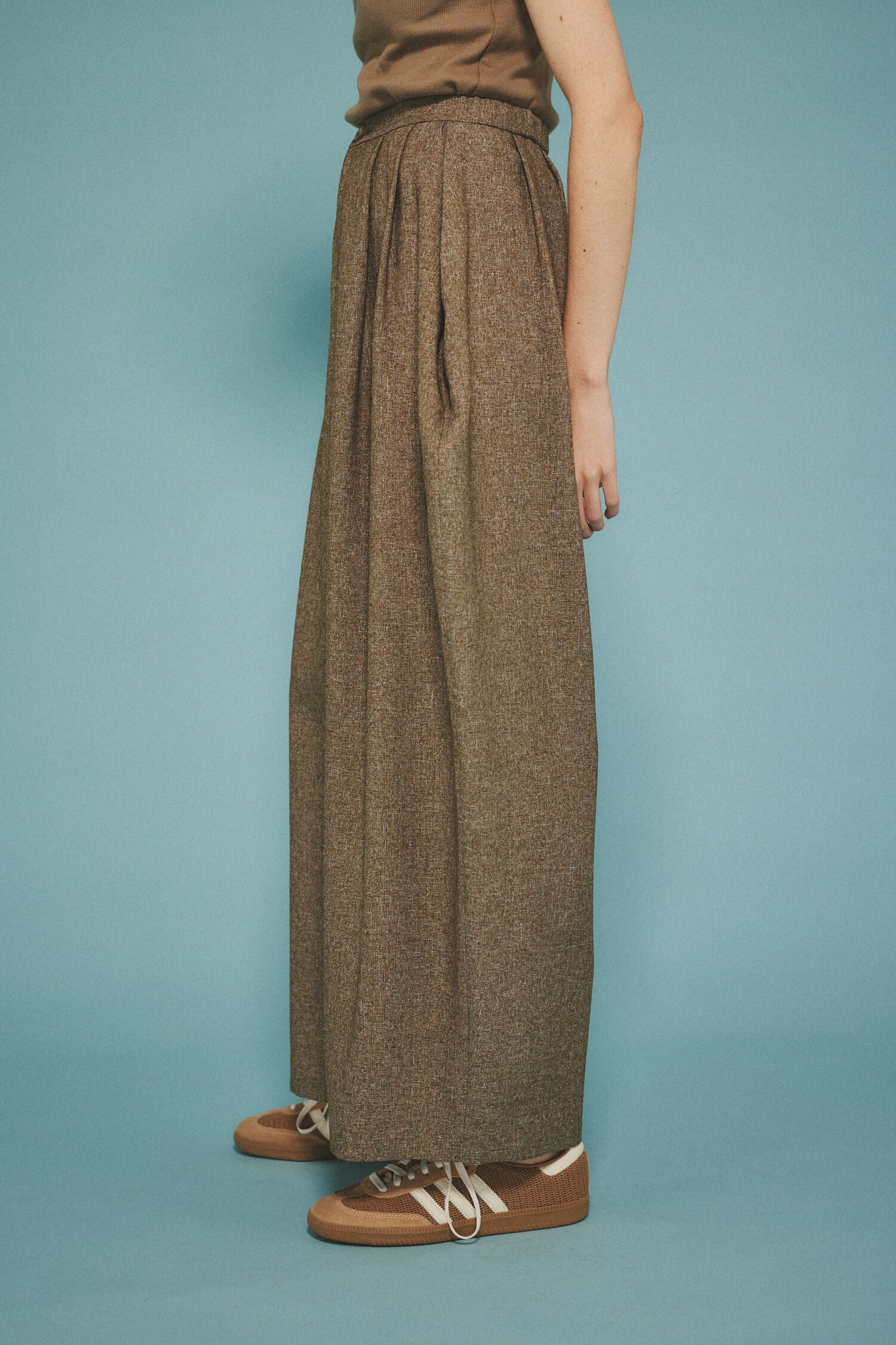 HeRIN.CYE「Many tuck pants」|その他|