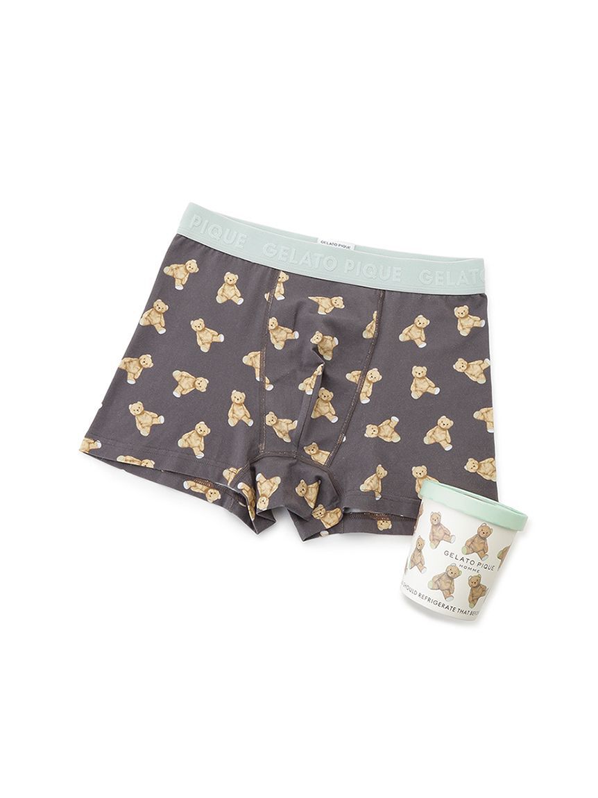 GELATO PIQUE HOMME「【HOMME】ベア柄ボクサーパンツ」|インナー|