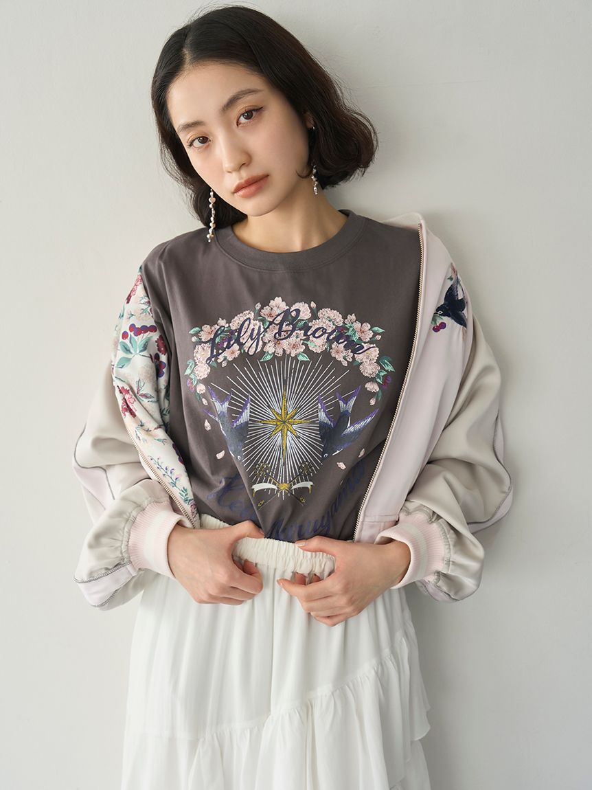 LILY BROWN「【LILY BROWN&times;KEITA MARUYAMA】グラフィックTシャツ」|Tシャツ・カットソー|