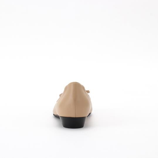 銀座かねまつ「SI240232SHPKIDBEGBLK　【定番】【本革】バレエパンプス」|パンプス|
