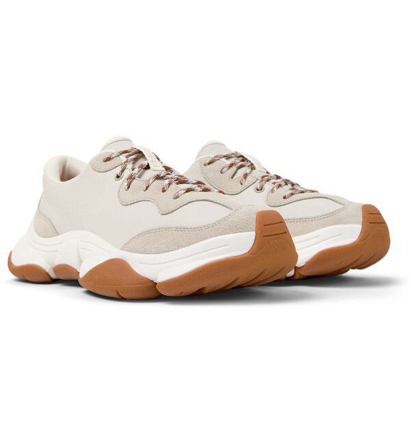 CAMPER「[カンペール] KARST 2 / レザースニーカー」|スニーカー|ベージュ系その他