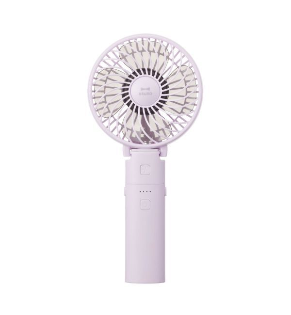 BRUNO「ポータブルミニファン」|電化製品|パープル