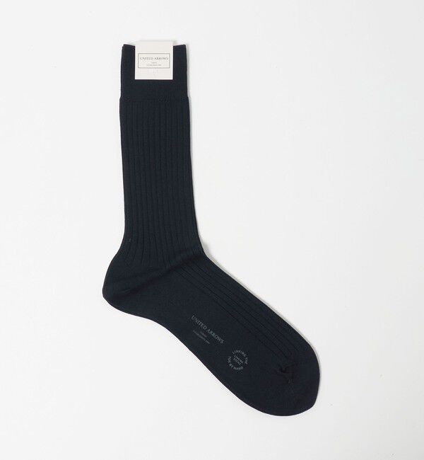 UNITED ARROWS「リブソックス」|ソックス|NAVY