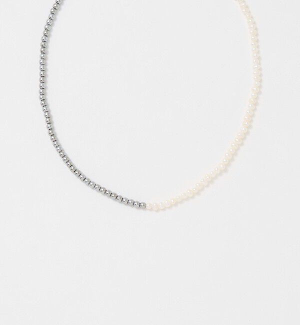 BEAUTY&YOUTH UNITED ARROWS「【WEB限定】＜Causerie＞淡水パールコンビ ネックレス」|ネックレス|