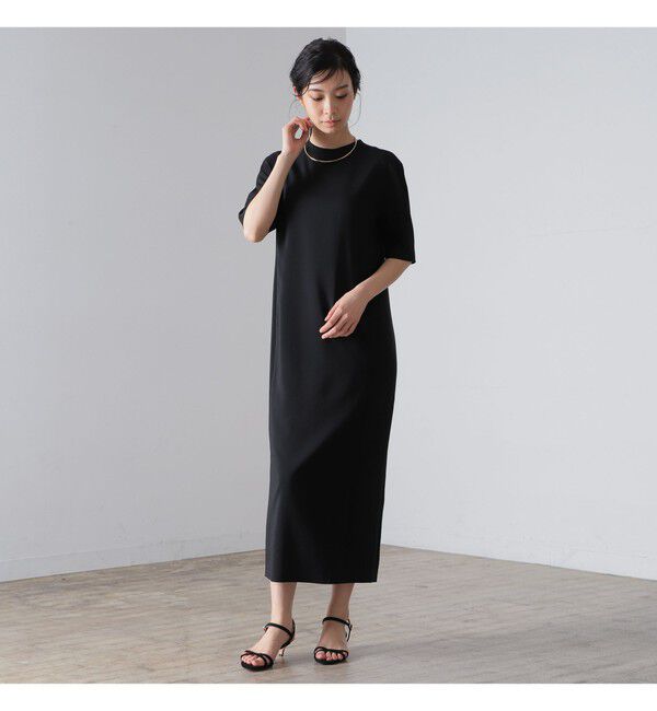Demi-Luxe BEAMS 「AK+1 / スーパーブラック ワンピース」|ワンピース|BLACK
