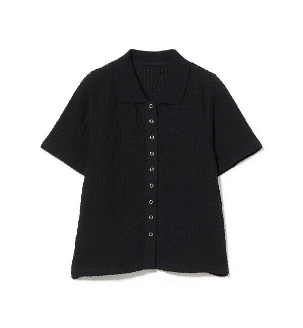 Ray BEAMS 「ポロ カラー リング ドット シャツ」|ポロシャツ|