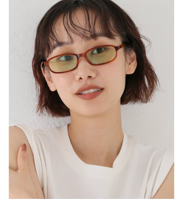 EYETHINK「《予約》PETER AND MAY MARIE HONEY TORTOISE LIGHT GREEN Sunglasses」|サングラス|