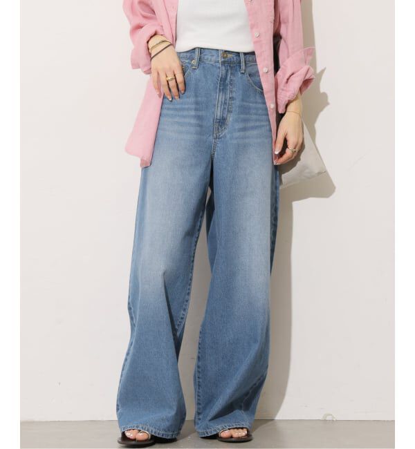 JOURNAL STANDARD relume「10ozオーバーデニムパンツ」|デニム|ブルー
